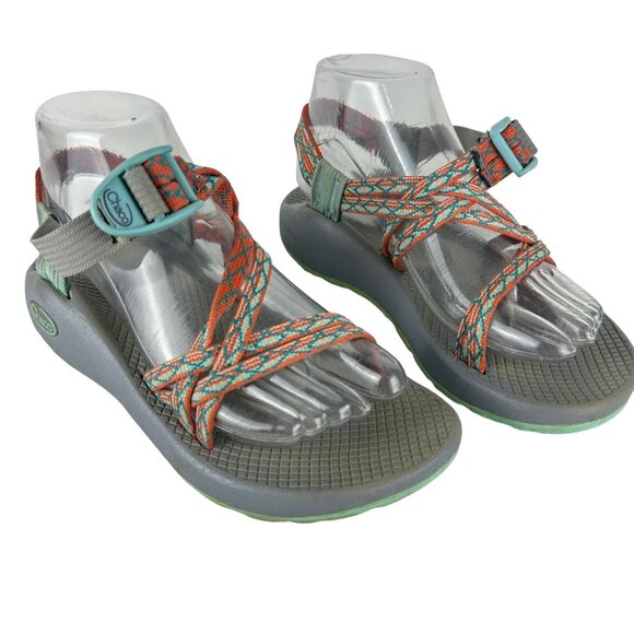 Chaco Womens 6 Classic Paloma Tangerine Sandals Outdoor Hiking J106096 Comfort - Picture 16 of 16